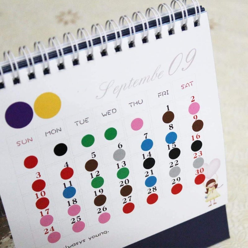 LJY 16500 Count 3/8 inch Diameter Round Dot Stickers Color Coding Labels, 20 Colors, 100 Sheets - Image 5